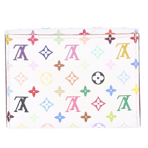 Louis Vuitton x Murakami Business Card Holder Monogram Multicolor M66560 Pink - Picture 2 of 5